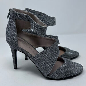 Christian Siriano for Payless‎ Silver Sparkle High Heel Shoes Size 6 1/2 NWT
